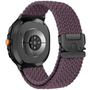 <span class=keywords><strong>Bracelet</strong></span> en nylon tressé 18mm 20mm 22mm pour Samsung Galaxy <span class=keywords><strong>Watch</strong></span> 8 7 6 5 4 <span class=keywords><strong>Bracelet</strong></span> élastique classique Boucle en métal <span class=keywords><strong>Bracelet</strong></span> de montre Charme - Product Image 2