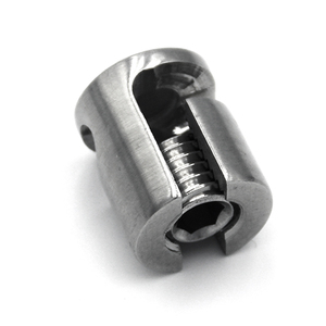 Pince croisée pour câble métallique en acier inoxydable 316 Rampe de câble de type L Pince pour câble métallique à réglage d'angle 304 - Product Image 3