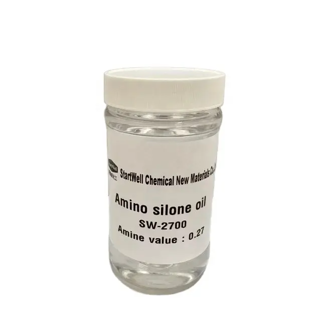 StartWell morbido liscio e soffice Nylon silicone olio poliestere silicone SW-2700 Silicone olio per cotone ammino silone olio