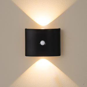 Lámpara de Pared Moderna para Decoración del Hogar Inteligente Recargable por USB Estilo Nórdico para Interiores con Sensor de Movimiento Inalámbrico Magnética para Escaleras Mesita de Noche Luces LED Nocturnas - Product Image 1