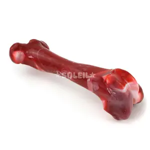 TPR Dog Chew Bone Toy Qualified Lifelike Raw Meat Style Safety Solid For Dogs Pet Toys Competitive Factory Price Offered