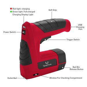 <span class=keywords><strong>Agrafeuse</strong></span> et <span class=keywords><strong>cloueuse</strong></span> 2 en 1 rechargeables alimentées par batterie lithium-ion 3.6v OEM Mini <span class=keywords><strong>agrafeuse</strong></span> électrique sans fil pour le bois - Product Image 3