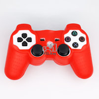 Coque en silicone NSLikey, protection souple pour manette PS3, coque en caoutchouc gel de remplacement