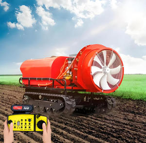 Pulvérisateur robotisé électrique automoteur sur chenilles avec inspection vidéo par caméra, réservoir de 400 L, pour agriculture en pente - Product Image 6