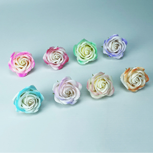 Precio al por mayor de fábrica Flor eterna Planta artificial Boda Decoración del día de San Valentín 5 capas <span class=keywords><strong>Aurora</strong></span> Rose Jabón Flor - Product Image 6