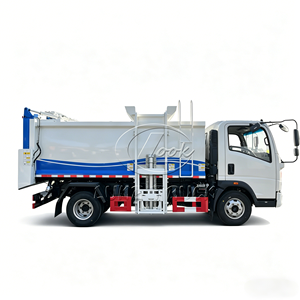 Camion benne à déchets Sinotruk Howo à chargement latéral, véhicule de collecte des déchets à levage hydraulique - Offre Spéciale - Product Image 1