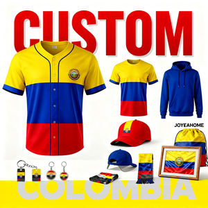 <span class=keywords><strong>Camiseta</strong></span> de manga corta del equipo nacional de béisbol de <span class=keywords><strong>Colombia</strong></span>, diseño de bandera de <span class=keywords><strong>Colombia</strong></span> personalizado, maqueta gratis de tela Premium, <span class=keywords><strong>camiseta</strong></span> con bandera de <span class=keywords><strong>Colombia</strong></span> - Product Image 5
