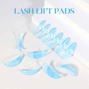 Tampons de rehaussement de cils <span class=keywords><strong>ultra</strong></span> doux auto-adhésifs pour usage en salon, tampons en silicone pour lifting des cils, vente en gros, sans colle, tiges et tampons pour rehaussement de cils - Product Image 2