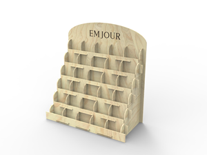 Bevis Tùy Chỉnh Sticker Hiển Thị Đứng Bài Thẻ Cuốn Sách Hiển Thị Kệ Cho Bán Lẻ Cửa Hàng Cuốn Sách Lưu Niệm Huy Hiệu Bằng Gỗ Đứng - Product Image 2