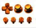 Metal Analog Sticks Caps <span class=keywords><strong>Mushroom</strong></span> Cap Dpad ABXY Botones para PS5 Controller Stick Repair Kits - Product Image 2