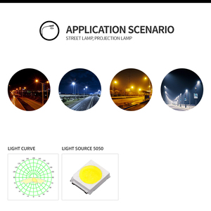5050 Lens Led Outdoor Pc Pmma TYPE II-S <strong>Optical</strong> 5050 Projector Cob Reflector Flood Light <strong>Liner</strong> Focus Street OEM Modules Led Lens - Product Image 6