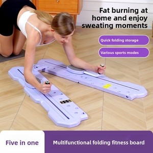 Entrenador Abdominal Plegable Multifuncional de ABS de 3.56 kg con Auto-Retorno, Asistente para Abdominales, Gimnasio en Casa - Product Image 2