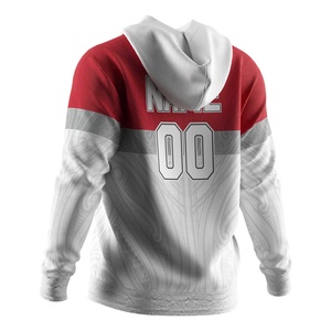 Sweat-shirts d'équipe personnalisés avec logo par sublimation, vêtements de sport pour la musculation, maillots unis bon marché, uniformes pour hommes, pulls de rugby - Product Image 2
