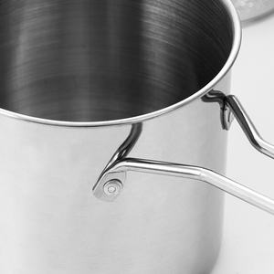 304 Edelstahl Fritte use Topf mit Sieb Korb Ölfilter Langer Griff für gewerbliche Restaurant Server Home Gas Verwendung - Product Image 5
