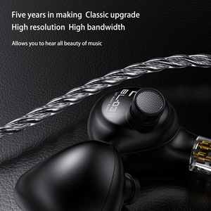 <span class=keywords><strong>BLON</strong></span> Baolong BL03 2. Generation Doppelkammer Moving-Coil HIFI In-Ear-Kopfhörer 3,5mm TPE-C4.4 - Product Image 3