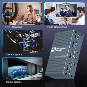 การ์ดแคปเจอร์วิดีโอคุณภาพสูง 4K 60Hz USB 3.0 สำหรับสตรี<span class=keywords><strong>ม</strong></span><span class=keywords><strong>ม</strong></span>ิ่ง ใช้งานได้กับ PS5/Switch/กล้อง/PC/OBS พร้อ<span class=keywords><strong>ม</strong></span>สาย USB-A/C - Product Image 3