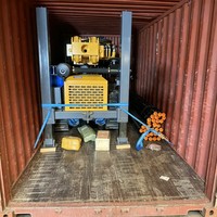 Machine de forage multifonctionnelle sur chenilles pour la forage de puits d'eau et le forage de roches
