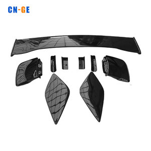 Alerón Trasero de Plástico ABS de Alta Calidad CNGE en Negro Brillante o Imprimado para Subaru <span class=keywords><strong>Impreza</strong></span> WRX <span class=keywords><strong>STI</strong></span> 2008-2021 - Product Image 6