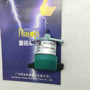 17208-60010 17208-60016 12V วาล์วโซลินอยด์หยุดสำหรับเครื่องยนต์ D905 D1005 D1105 - Product Image 5