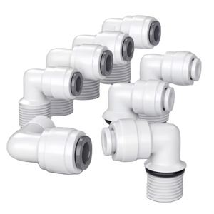 RV nhanh chóng phù hợp RO hệ thống lọc nước TEE Loại kết nối POM thẳng thân đẩy phù hợp với tự động đóng 4 cách van nước nhựa - Product Image 4