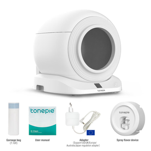 Kotak kotoran kucing pintar otomatis pembersih Q gudang EU Areneros Para Gatos kotak sampah pembersih sendiri untuk kucing - Product Image 4