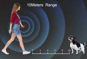 रिचार्जेबल डॉग छाल निवारक उपकरण 10 मीटर रेंज एंटी छाल कुत्ते प्रशिक्षण उपकरण सर्वश्रेष्ठ व्यवहार सहायता-बार्किंग साइलेंसर - Product Image 3