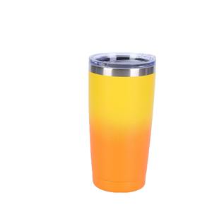 Vasos Térmicos Personalizados al por Mayor de Fábrica, de Acero Inoxidable con Recubrimiento en Polvo, de 20 oz, para Viajes en Auto, con Tapa para Café - Product Image 4