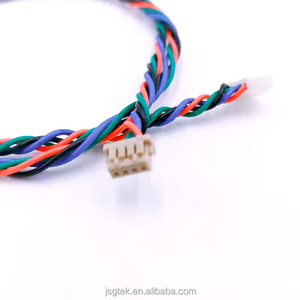 22AWG 1.0mm Pitch 4pin cáp với kết nối kép-300V 80 ℃ PVC dây điện tử khai thác - Product Image 3