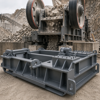 Base de support personnalisée pour concasseur à mâchoires OEM |   Fabrication en acier soudé robuste pour le concassage dans les mines et les carrières