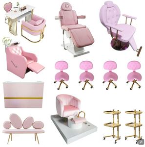 Mobilier de salon de coiffure ensemble de chaises paquet de meubles de coiffeur chaise de salon combinaison gratuite peut être acheté seul - Product Image 5