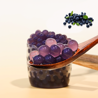 3kg teh gelembung Blueberry rasa buah spaking Boba grosir Blueberry Bursting Boba untuk minuman Popping Boba teh