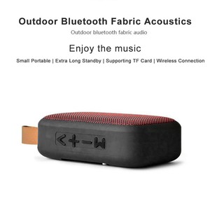 Altavoz Bluetooth Inalámbrico de Tela Artística, Altavoz Portátil Creativo con Radio FM, Tarjeta TF, Reproductor de Audio USB, Mini Subwoofer, Regalo, Altavoces Inalámbricos G2 - Product Image 6