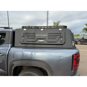 Hardtop en aluminium sans perçage pour pick-up F150 BYD Shark 6 2025+ Double Cabine 4x4, avec portes latérales étanches et toit - Product Image 3