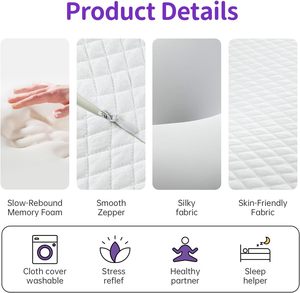 <span class=keywords><strong>Oreiller</strong></span> de soutien cervical orthopédique en mousse à mémoire de forme, <span class=keywords><strong>anti</strong></span>-ronflement, pour dormeurs latéraux, design moderne, faible MOQ - Product Image 3