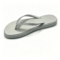 Tongs en PVC à paillettes pour hommes, légères, antidérapantes, sandales de plage d'été, vente en gros, prix abordable, expédition rapide, usage quotidien