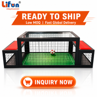 Jeu de football de table interactif LIFUN, jeu de subsoccer pour compétition en intérieur, pour parcs d'attractions et événements commerciaux