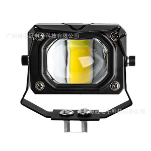Qideguan - Foco LED de 30 W, Doble Color Amarillo y Blanco, 12-32 V, IP67, Iluminación para Motocicleta - Product Image 1