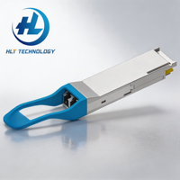 Transceptor QSFP28-100G-LR4 de Alto Rendimiento, 100G QSFP28 LR4, Módulo LC Monomodo de 1310nm y 10km con DDM, Módulo Preparado para Centros de Datos