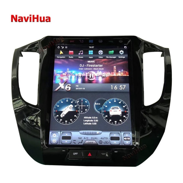 NAVIHUA Car Stereo Android Radio Monitor Head Unit for Mitsubishi L200 Triton Touch Screen Multimedia Navigation System