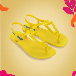 Art Printemps Eté Extérieur Mode <span class=keywords><strong>Plage</strong></span> <span class=keywords><strong>String</strong></span> Femmes Confortables Glissades Plates Légères et Imprimées Sandales d'Extérieur d'Été - Product Image 1