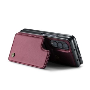 Portefeuille en cuir magnétique pour Samsung Galaxy Z <span class=keywords><strong>Fold3</strong></span> avec étui en cuir PU - Product Image 3
