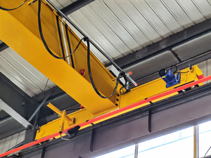 Gru a Ponte Monorotaia Monotrave Autoportante di Alta Qualità da 2 Tonnellate con Paranco, Portata 3~35m, Altezza di Sollevamento 20m, con Riduttore - Product Image 3