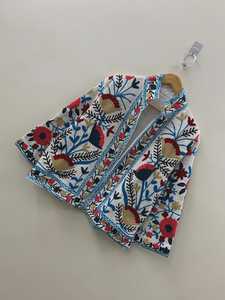 Handcrafted TNT Cotton Suzani Embroidered Animal Print Bohemian Winter Breathable <b>Jacket</b> & Spring Coat for <b>Women</b> - Product Image 5