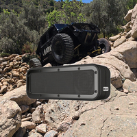 Mini Altavoz Inalámbrico Portátil de 50W, Resistente al Agua IPX-7, de Plástico, para Exteriores, con Ranura para Tarjeta TF/Entrada de Línea, Batería Recargable de 5000mAh, Alcance de 15m, Compatible con Computadoras