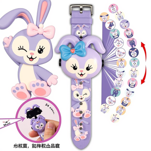 Reloj Electrónico Luminoso Kurromi, Reloj <span class=keywords><strong>de</strong></span> Pulsera Digital con Proyector <span class=keywords><strong>de</strong></span> Spider-Man, Melodía Infantil, con 24 Imágenes <span class=keywords><strong>de</strong></span> Anime, Juguete para Niños - Product Image 4