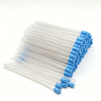 Ejector de Saliva Dental Desechable, Material de PVC, Punta Suave, Fabricante OEM ODM, Tubo de Succión Flexible y Plegable
