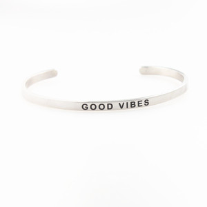 Pulseras inspiradoras para mujeres/hombres, regalo personalizado, brazalete Mantra grabado, joyería, brazalete de acero inoxidable personalizado - Product Image 6