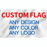 Drapeau personnalisé Rouge Blanc Vert Drapeau 3x5ft Extérieur 90x150cm 100% Polyester Promotion Sérigraphie Faveurs De Mariage Célébration