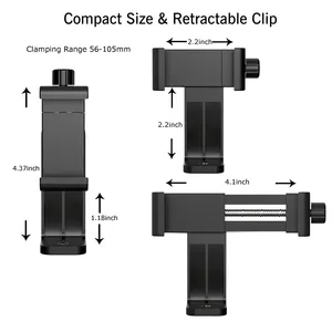 Support de fixation populaire pour téléphone portable et caméra d'action (GoPro Hero 12 11 10 9, DJI) – Idéal pour la prise de vue en direct - Product Image 4
