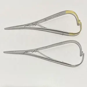 Tiantian Dental equipment Orthodontic Elastic Placing Mathieu Pliers Needle Holder Forceps Denture Dentistry Tools